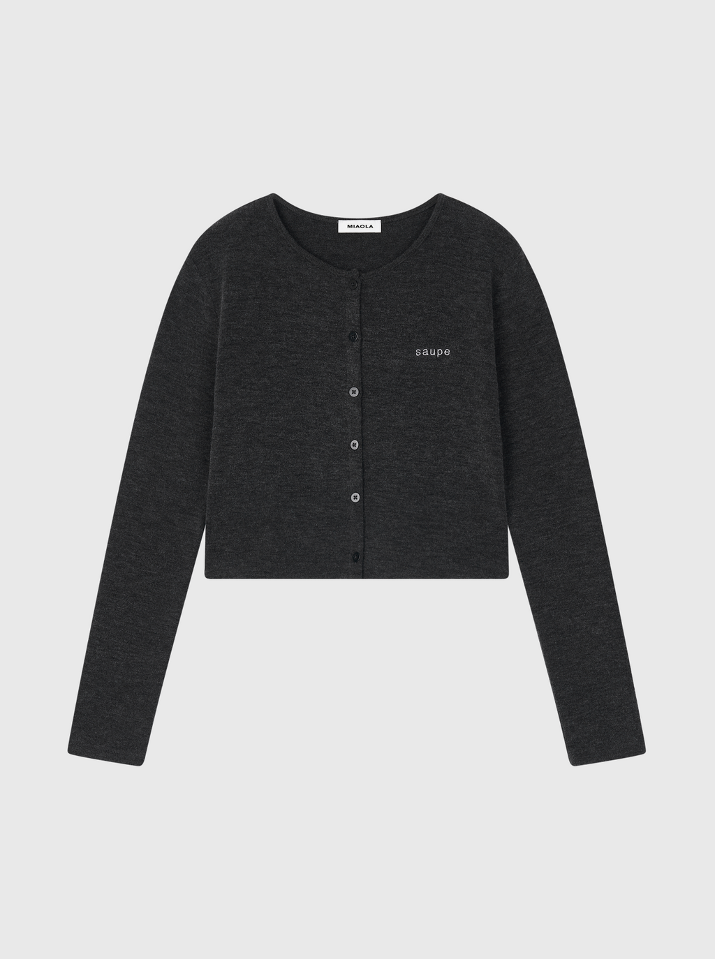 Crop Button Cardigan