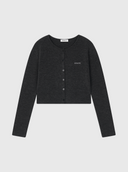 CROP BUTTON CARDIGAN