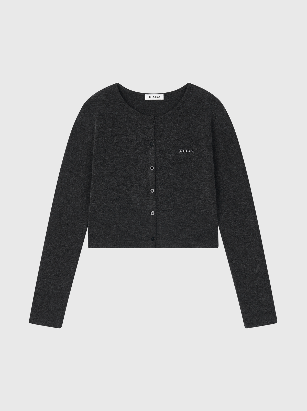 Crop Button Cardigan