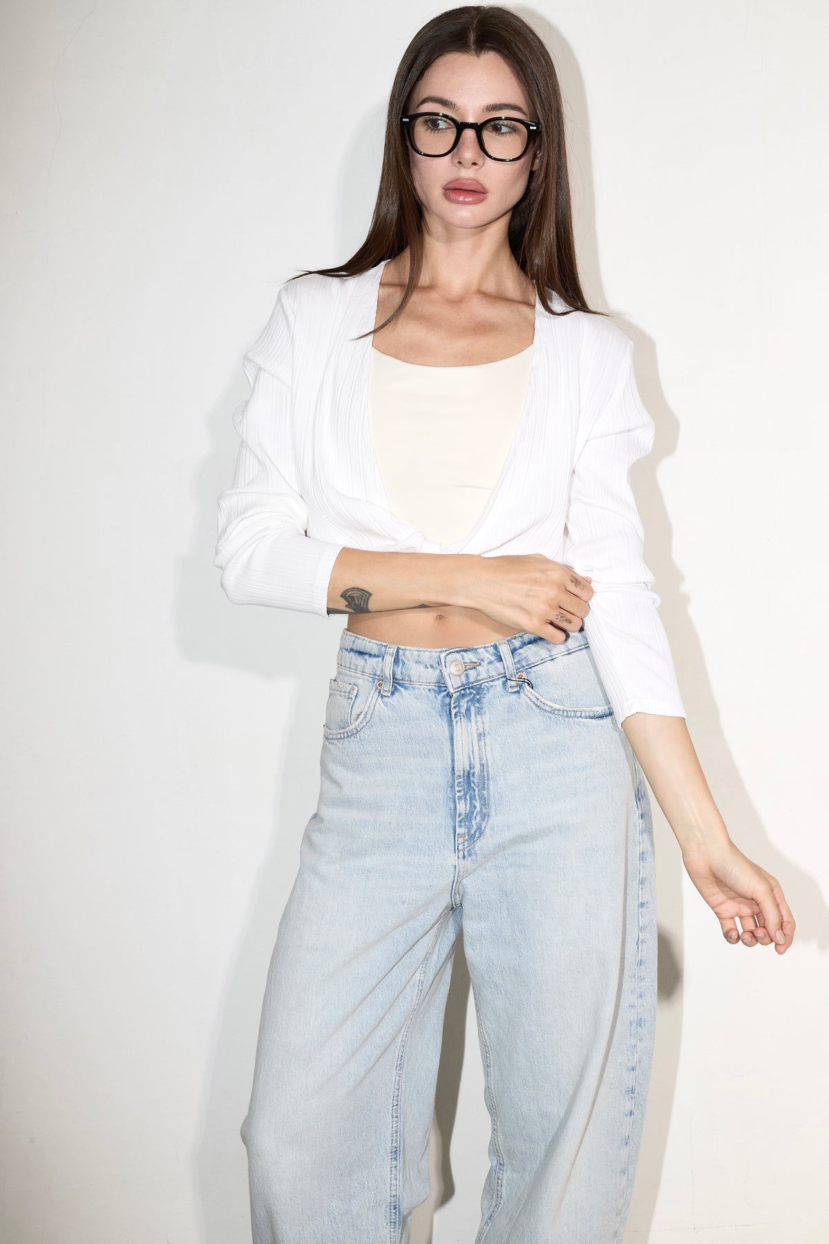 Classic Rib Knit Cardigan
