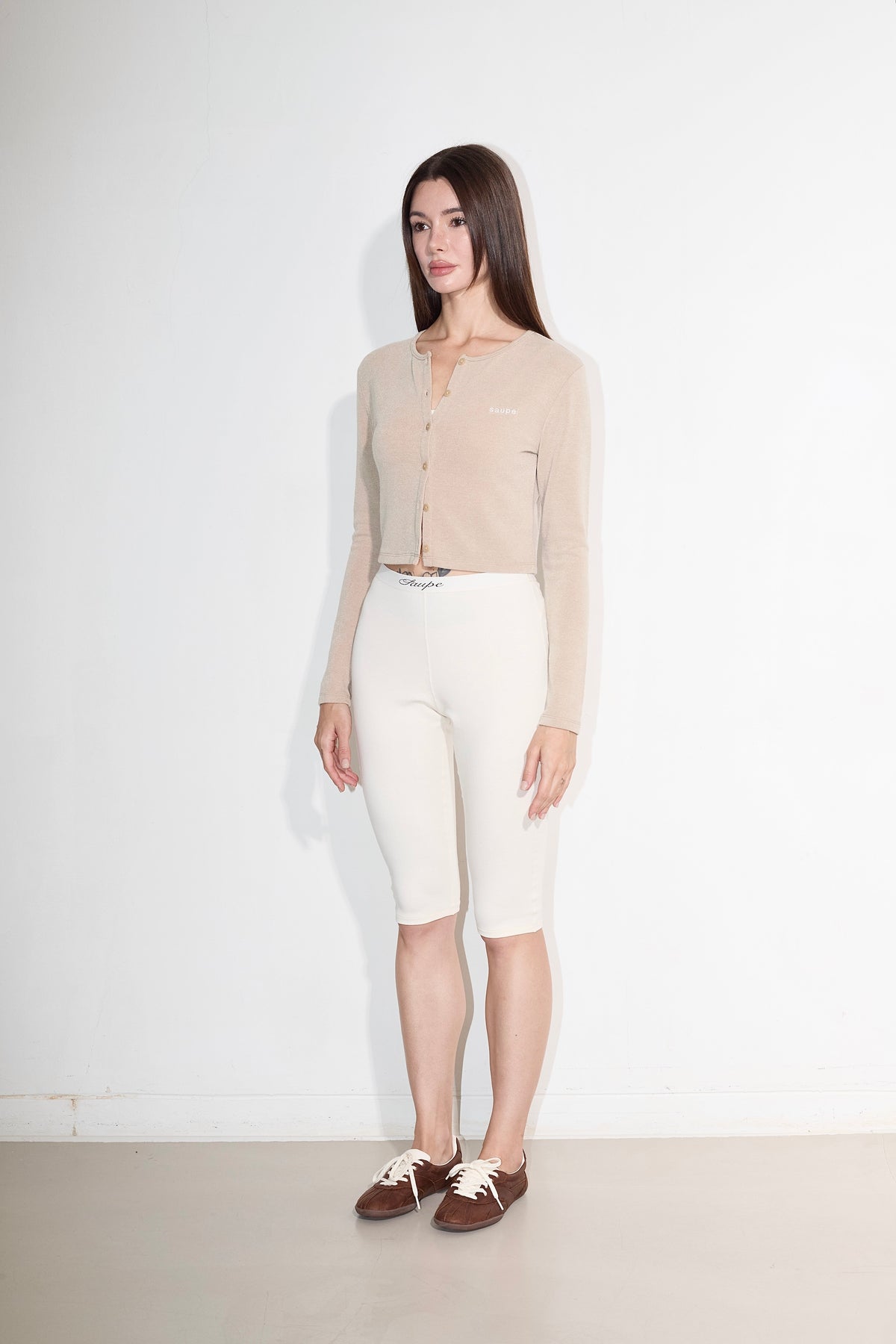 Crop Button Cardigan